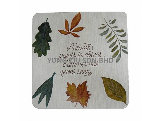 10*10CM SQUARE COLOR PRINTING COASTER